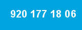 920 177 18 06 920 177 18 06